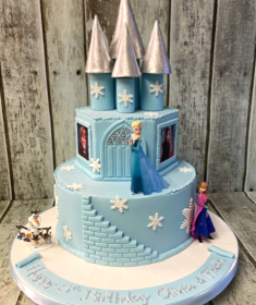 Disney-Frozen-castle-birthday-cake-