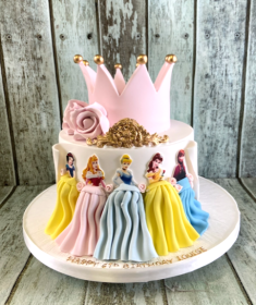 Disney-princess-Birthday-cake-