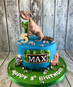 dinasaur-T-REX-birthday-cake