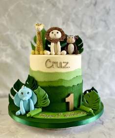 jungle-cake-birthdauy-cake-