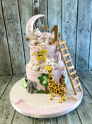 Amimals-on-the-moon-nursery-animal-birthday-cake-