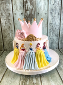 Disney-princess-Birthday-cake-