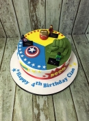 super hero birthday cake marvel dc comics
