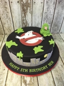 ghost busters birthday cake