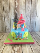 trolls birthday cake bright cake fab cake girls cake dublin ireland