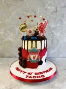 Liverpool-biorthday-cake-with-Goal-and-drip-