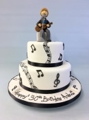 Musician Birthday cake
