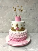 Princess-Ballet-birthday-cake-
