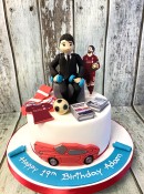Teenage-cake-with-activities-and-sport-and-car-