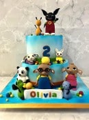 Bing Bunny Birthday cake 