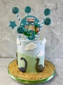 dinasaur-and-peppa-pig-birthday-cake-