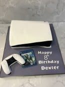 playstation-birthday-cake-and-fortnite-game