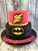 the-flash-and-bsatmam-birthday-cake