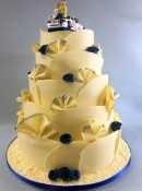 chocolate wrap -truck-wedding-cake-