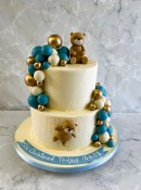 2-tier-buttercream-christening-cake-with-chocolate-balls-