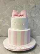 christening-cake-with-pink-and-white-stripes-and-sugar-bow-
