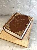 retirement-book-cake-
