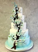 Blue-Blossoms-wedding-cake-