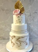 Map of the work wedding cake