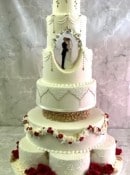 large-wedding-cake-with-oval-cut-out-