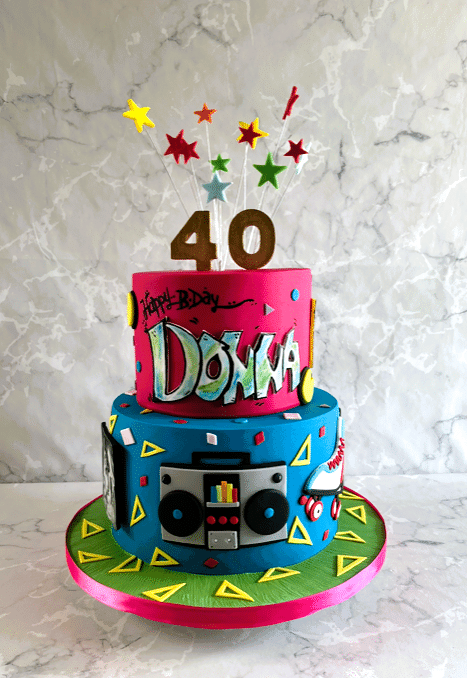 80ie-inspired-birthday-cake