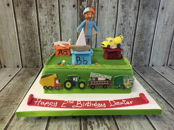 Blippi birthday Cake