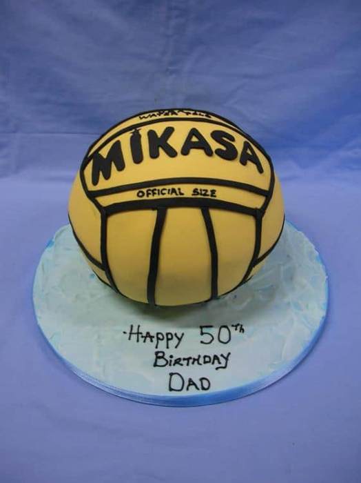Basket ball birthday cake
