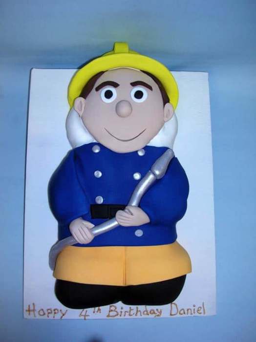fireman sam birthday cake