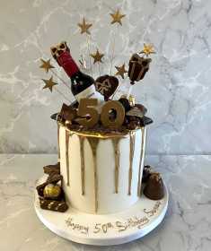 Drip-birthday-cake-with-red-wine-