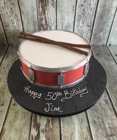 Drum Birthday cake