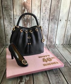 Prada handbag and shoe