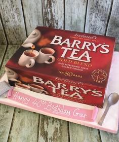 barrys tea birthday cake