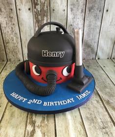 henery the hoover birthday cake