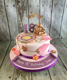 dream catcher birthday cake