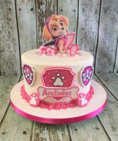 paw patrol birthday cake