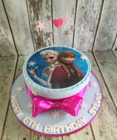 disney frozen birthday cake