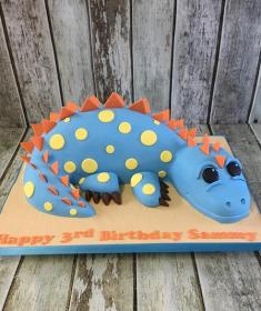 dinasaur birthday cake