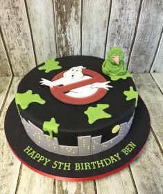 ghost busters birthday cake