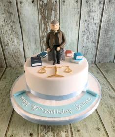 fishing birthday cake