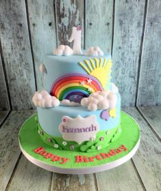 sunshine birthday cake