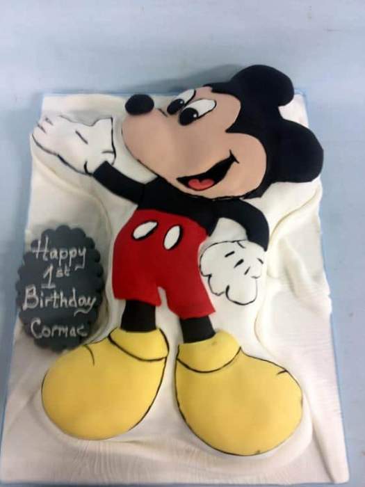 mickey mouse birthday cake