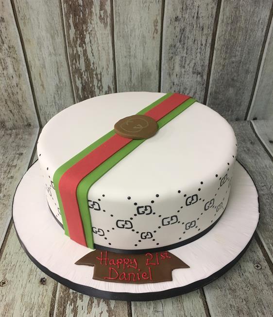 gucci birthday cake  designer birthday cake dublin ireland