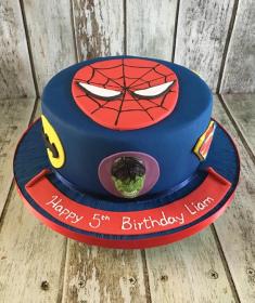 super hero cake spiderman batman iron man hulk dc cakes marvel cake birthday cake dublin ireland