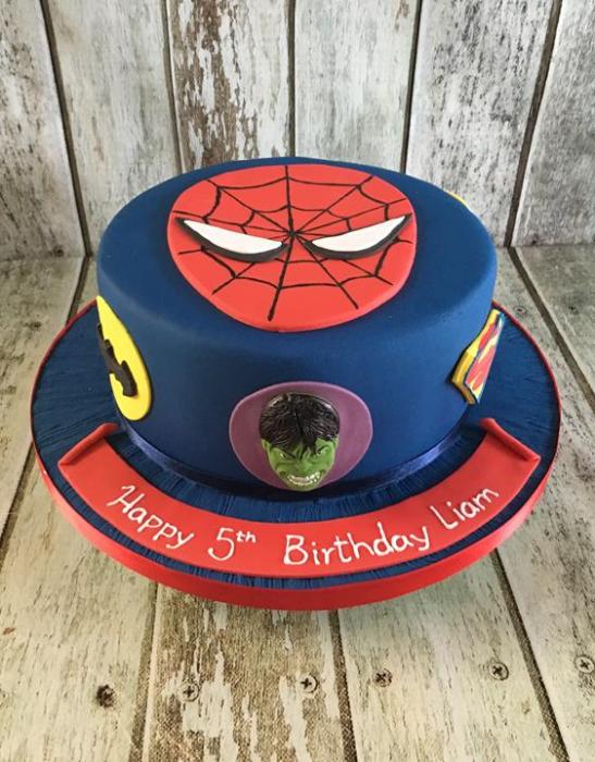 super hero cake spiderman batman iron man hulk dc cakes marvel cake birthday cake dublin ireland