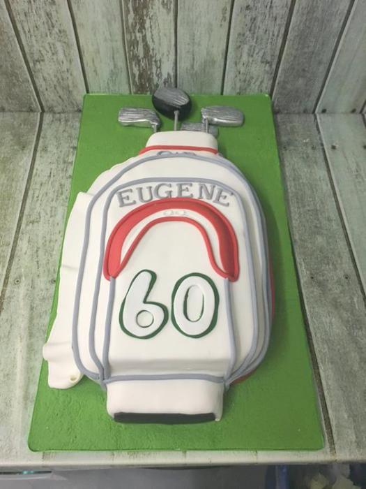 golf bag cake dublin ireland