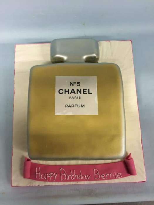 channel perfume  birthday cake