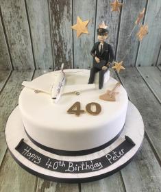 pilot birthday cake aeroplane cake flying cake dublin ireland