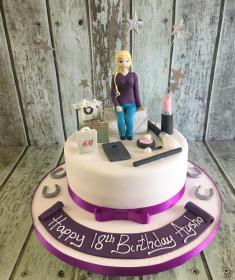 girls fun birthday hobby cake dublin ireland