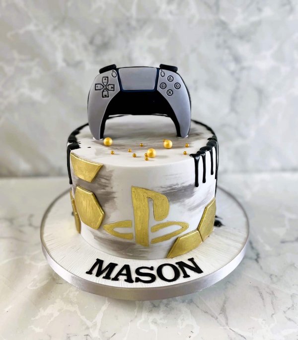 PlayStation birthday cake