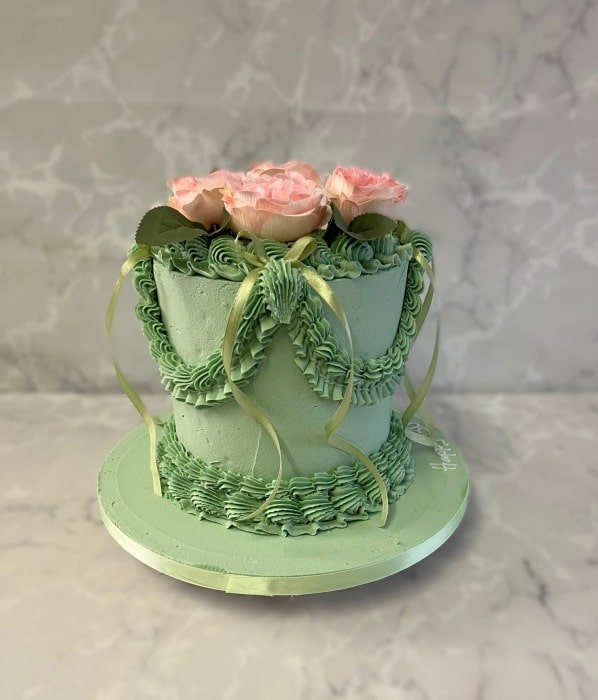 Lambeth green Birthday cake